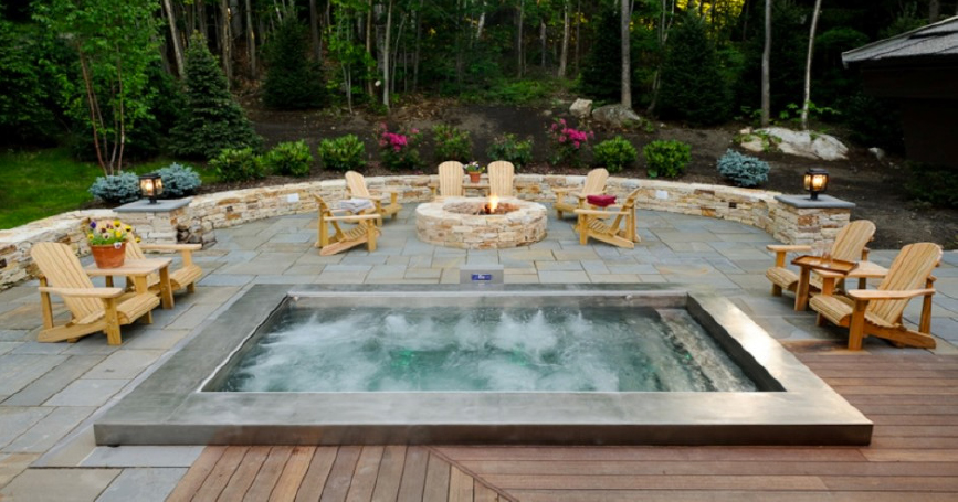New Spa Design Trends And Ideas Poolside, Outdoor Spa Room Ideas